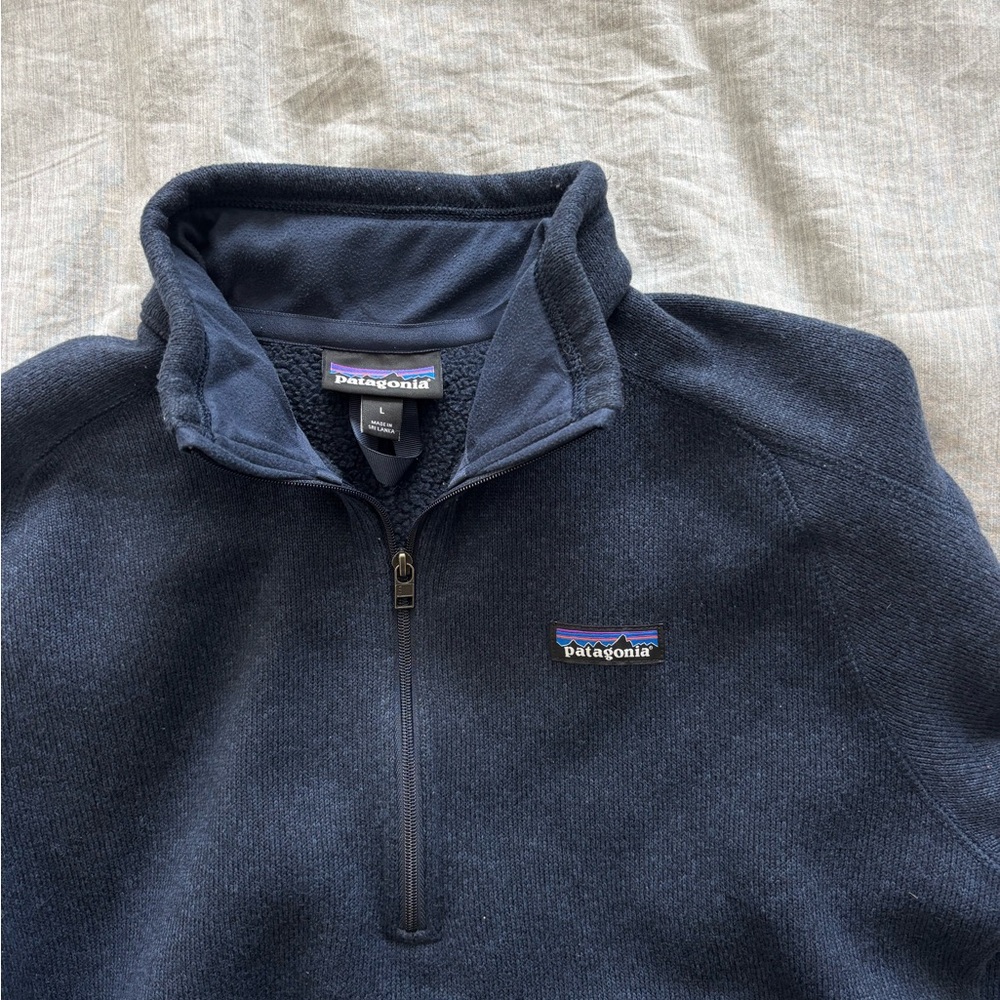 Patagonia better sweater 1/4 zip Women’s L
